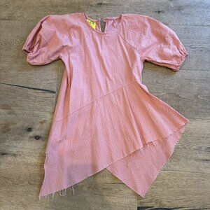 Marqués Almeida Pink Asymmetrical Dress